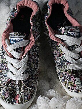 BOBS Skechers Women’s Puppy Dog Sneakers, Sz 7.5